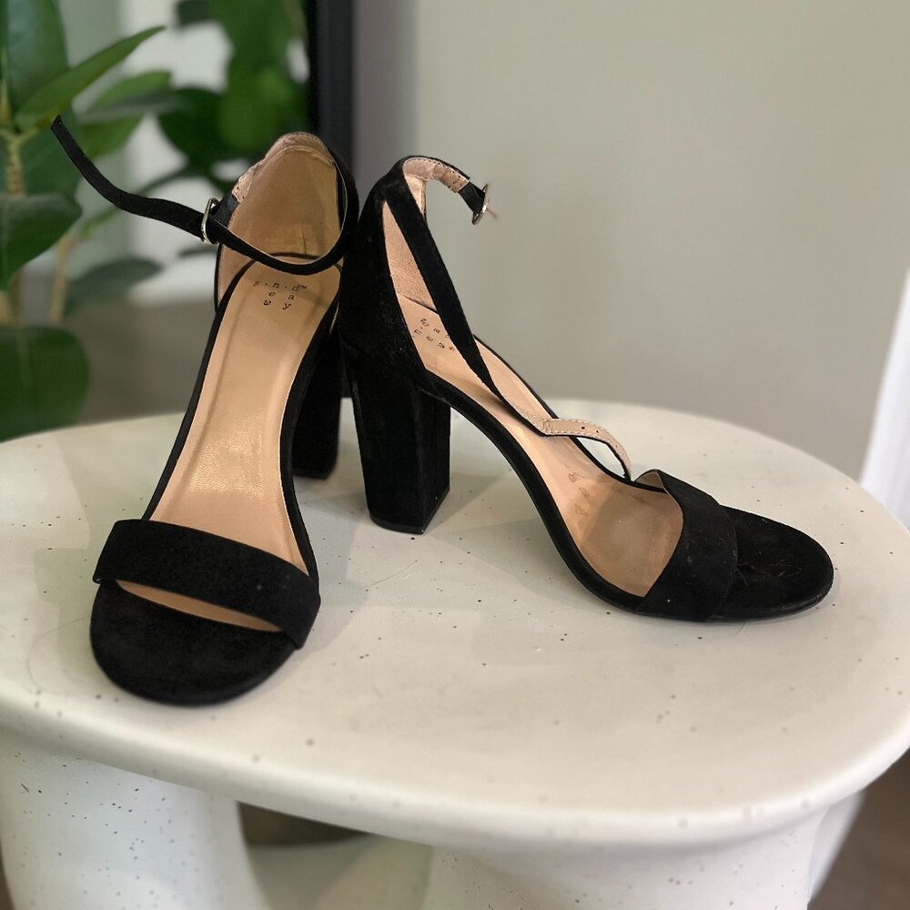 Target A New Day Women's Sal Heels - Size 7.5 Black Heels